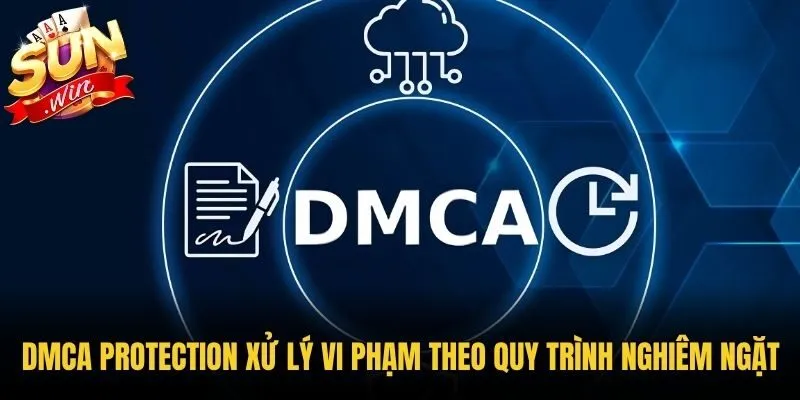 DMCA Protection xử lý vi phạm theo quy trình nghiêm ngặt