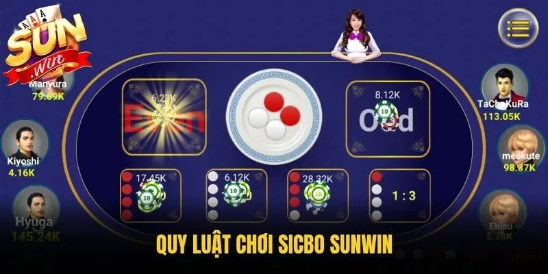Quy luật chơi Sicbo Sunwin