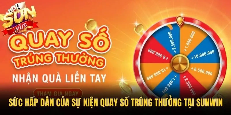 Sức hấp dẫn của sự kiện quay số trúng thưởng tại Sunwin